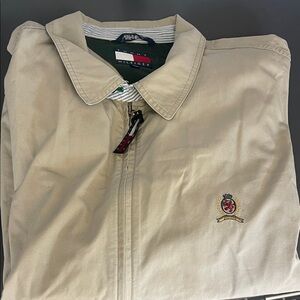 Tommy Hilfiger Men's Beige Shirt Jacket
